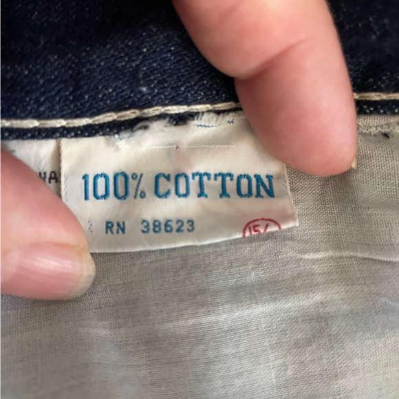 Jean De Paree vintage western bootcut high waisted tall denim jeans blue - Picture 7 of 7